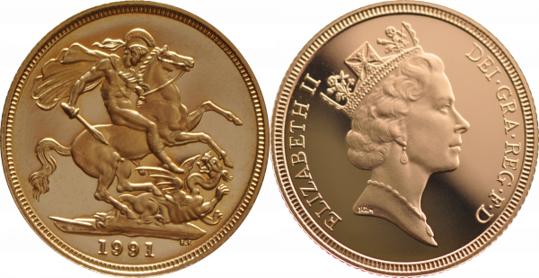 1991 proof sovereign