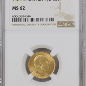 1909 half sovereign gold ms62 obverse (1)
